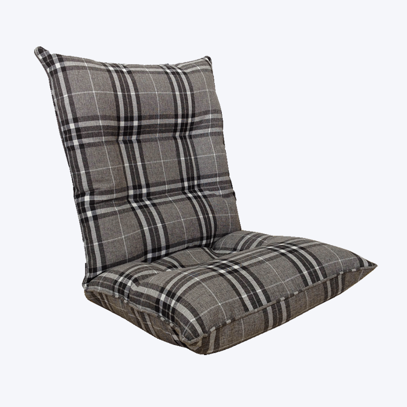 14 houndstooth stof enkel justerbar gulvstol 029DX