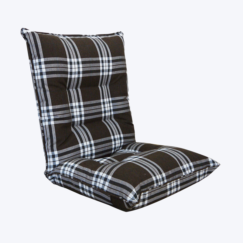 14 houndstooth stof enkel justerbar gulvstol 029DX