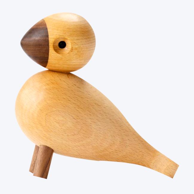 Kreativt design originale træfarvede fuglehåndværkspynt
