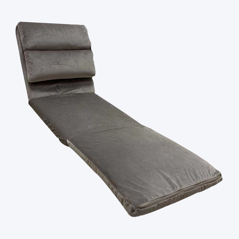 Foldbar loungepude justerbar gulv doven hvilestol enkelt sofa 4A-50S