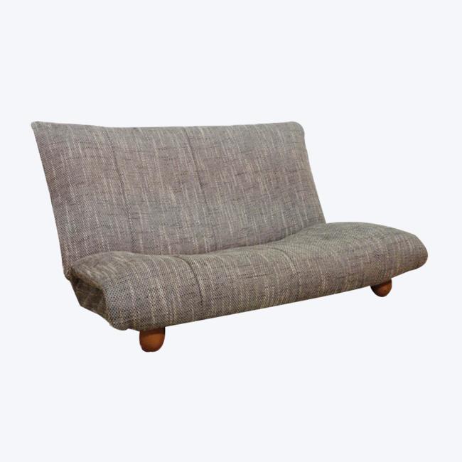 Klassisk lavprofil gulv til loft 2-3 personer kan sidde i den dovne sofa, fritidssovesofa SF026-2