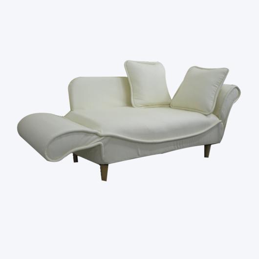 Ren farve enkel klassisk stue multi-person lounge stol justerbar doven sovesofa SF028